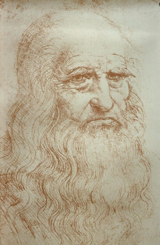 Leonardo Da Vinci đã giấu bằng chứng về người ngoài hành tinh trong bức tranh Mona Lisa? - 5
Một bức chân dung tự họa của Leonardo De VinCi – một số người tin rằng ông cũng đã để lại các thông điệp ẩn trên đó.