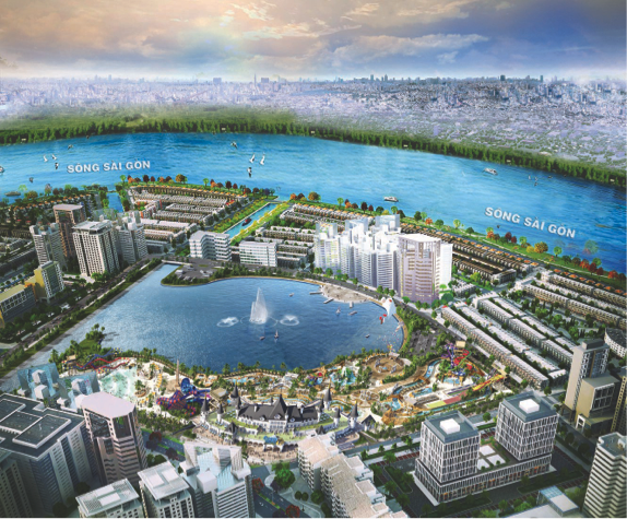 Khu Đông đối trọng đầu tư Nam Sài Gòn - 2
Công viên giải trí tầm cỡ quốc tế Ocean World Ho Chi Minh dự kiến khởi công cuối năm 2017 và đưa vào sử dụng đầu năm 2019.