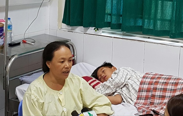 Viêm não, sốt xuất huyết cùng gia tăng trong nắng nóng - 1 Một trường hợp trẻ mắc viêm não Nhật Bản được điều trị tại BV Nhi Trung ương. Ảnh: H.Hải