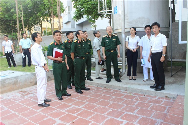 Hàng loạt bệnh viện sạch và xanh nhờ sử dụng nước thải… y tế - 2
Khu vực xử lý nước thải của Viện Bỏng quốc gia