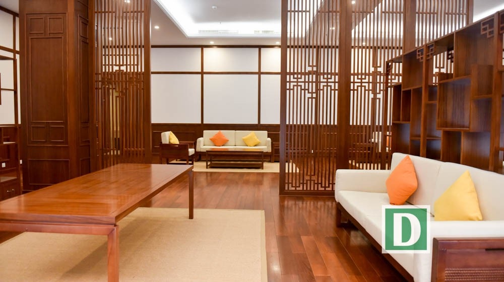 Toàn cảnh Cung hữu nghị Việt - Trung mới khánh thành - 9
Ngoài những phòng lớn, trong cung bố trí nhiều phòng chức năng.
