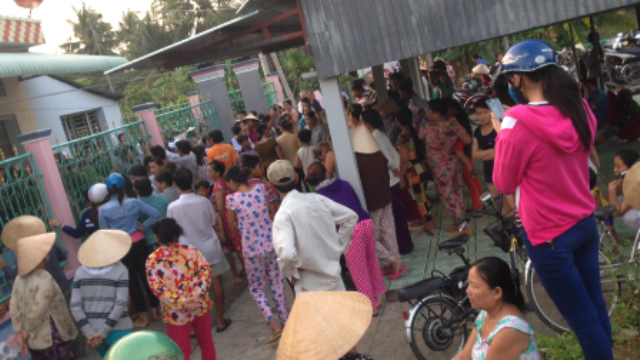 Tranh chấp, “vỡ họ” xảy ra nhiều với tính chất ngày càng phức tạp - 1 Một vụ vỡ hụi chấn động vùng quê ở Tiền Giang (Ảnh: Nguyễn Vinh).