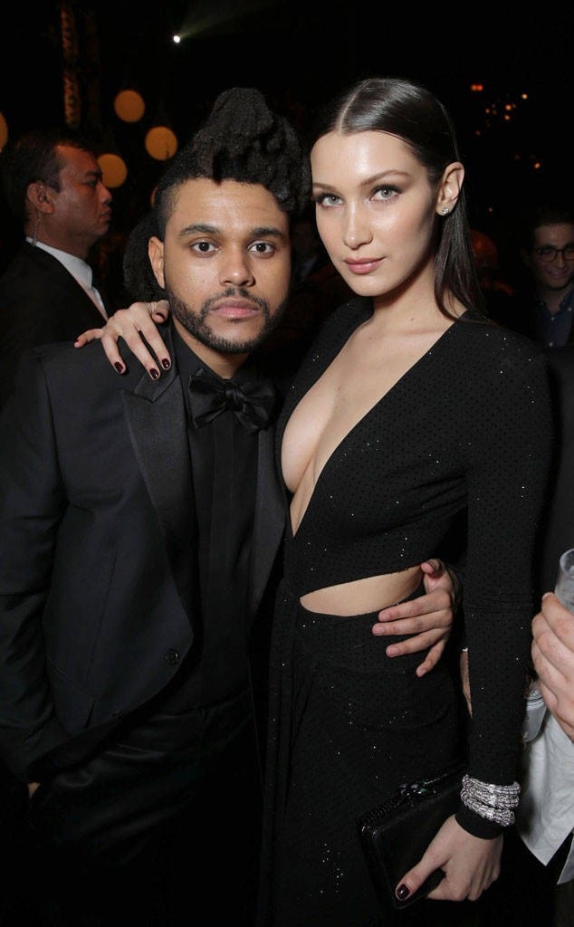 
Trong quá khứ, The Weeknd và Bella Hadid từng chia tay rồi tái hợp không ít lần. Cặp đôi công khai hò hẹn vào đầu năm 2015 rồi chia tay vào cuối năm đó. Sau một thời gian chia xa, họ lại trở lại với nhau vào giữa năm 2016 rồi chia tay tiếp vào cuối năm 2016. Đầu năm 2017, The Weeknd công khai hò hẹn với Selena Gomez.
