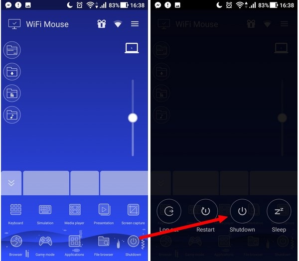 Mẹo hay biến smartphone thành điều khiển từ xa cho máy tính cực hữu ích - 9 Mẹo hay biến smartphone thành điều khiển từ xa cho máy tính cực hữu ích - 9