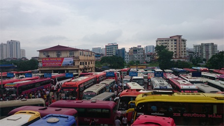 Hà Nội tăng tải hàng trăm chuyến xe khách đi các tỉnh
