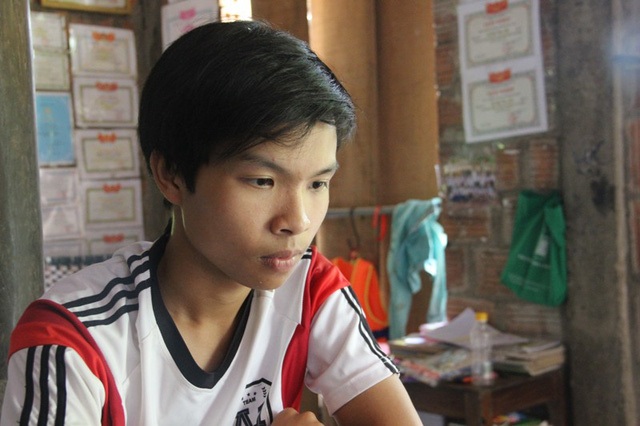 Trường ĐH Công nghệ Giao thông vận tải miễn toàn bộ học phí cho thí sinh nghèo ở Quảng Trị - 1
Thí sinh Lê Trường Xuân