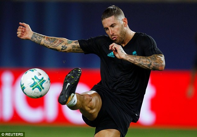 
Thủ quân Ramos của Real Madrid
