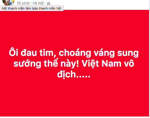 U23 Việt Nam chiến thắng, mạng xã hội phủ kín lời chúc các "anh hùng" - 8 U23 Việt Nam chiến thắng, mạng xã hội phủ kín lời chúc các "anh hùng" - 8
