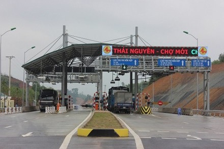 Ngày đầu thu phí tại trạm BOT Chợ Mới - Thái Nguyên - 2 BOT Thái Nguyên - Chợ Mới bắt đầu thu phí hoàn vốn cho nhà đầu tư.