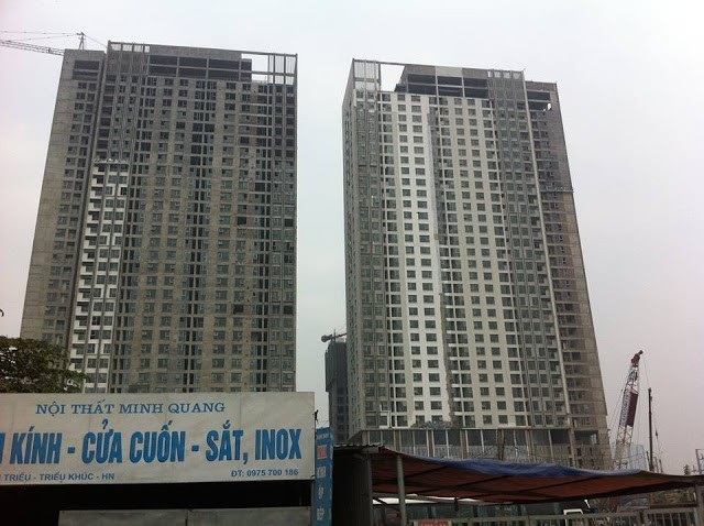 Xây cao ốc tới 50 tầng: Vành đai 3 tắc không lối thoát - 2
Cao ốc chung cư đua nhau mọc lên