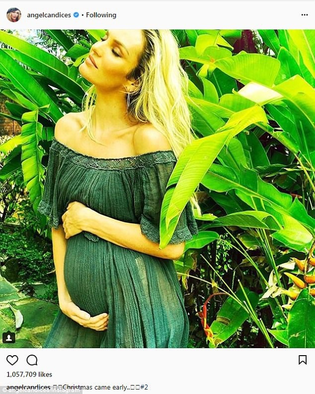 Thiên thần nội y cuốn hút "chết người" - 8
Candice Swanepoel hiện đang mang thai đứa con thứ 2,cũng là một bé trai