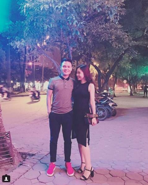 Bộ đôi này luôn gắn bó bên nhau mỗi khi Quang Hải không phải thi đấu trên sân cỏ.