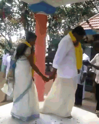 Tai nạn hy hữu trong lễ cưới