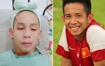 Không phải Hồng Duy, Công Phượng mới là cầu thủ “điệu” nhất U23 Việt Nam? - 1 Cầu thủ Hồng Duy của U23 VN thích đắp mặt nạ