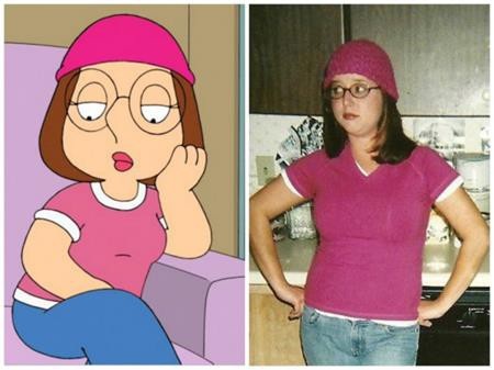 Khám phá phiên bản đời thực của các nhân vật hoạt hình - 8 Meg Griffin của “Family guy” phiên bản màn ảnh và đời thực là đây