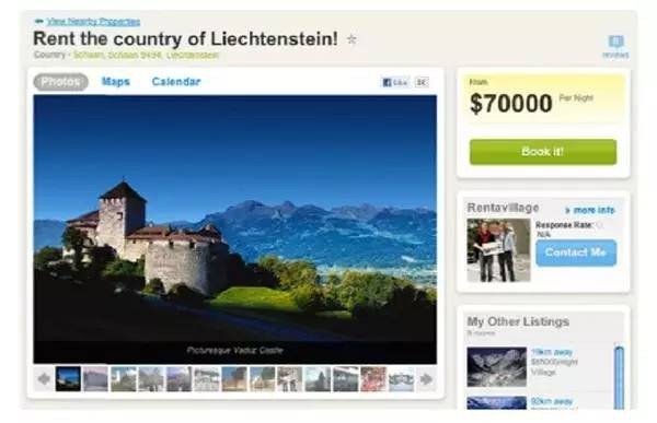 Chỉ với 70.000 EUR, bạn có thể sở hữu trọn vẹn đất nước này trong một đêm