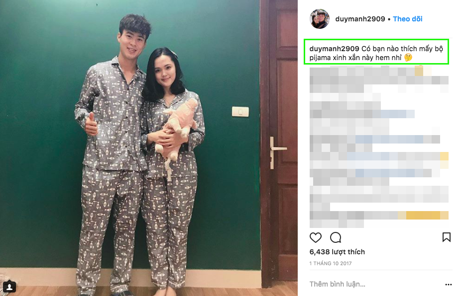 Duy Mạnh U23 Việt Nam hội đủ tiêu chuẩn “bạn trai quốc dân” - 8 Duy Mạnh làm người mẫu, quảng cáo bán đồ cho bạn gái