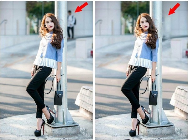 Thủ thuật dễ dàng giúp xóa bỏ những chi tiết ngoài mong muốn trên hình ảnh - 4 Một hình ảnh trước và sau khi xóa đi chi tiết bằng RemoveR