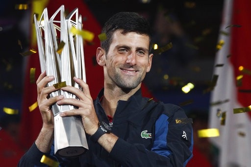 Djokovic lần thứ tư vô địch Thượng Hải Masters - 1
Djokovic lần thứ 4 vô địch Thượng Hải Masters