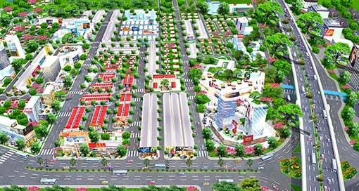 Địa ốc vùng ven: Long Thành chiếm ưu thế lớn! - 1 Vị trí đắc địa ngay nút giao cao tốc TPHCM - Long Thành - Dầu Giây và quốc lộ 51 của Central Mall Long Thành.