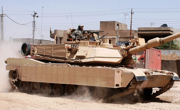 Những vũ khí Đài Loan muốn mua của Mỹ bất chấp Trung Quốc cảnh báo - 3 Xe tăng M1A2 Abrams (Ảnh: SCMP)