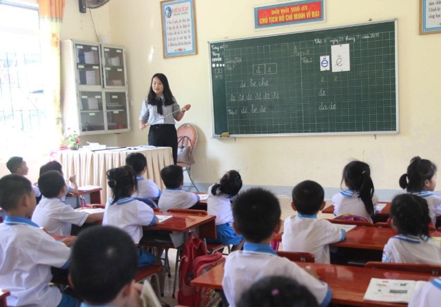 Nghệ An: Xây dựng phương án hỗ trợ kinh phí duy trì dạy học 2 buổi/ngày - 1 Việc tạm dừng thực hiện Quyết định 1517 về tổ chức dạy học 2 buổi/ngày gây khó khăn cho các trường tiểu học trong việc đảm bảo chất lượng dạy và học, duy trì trường chuẩn quốc gia.