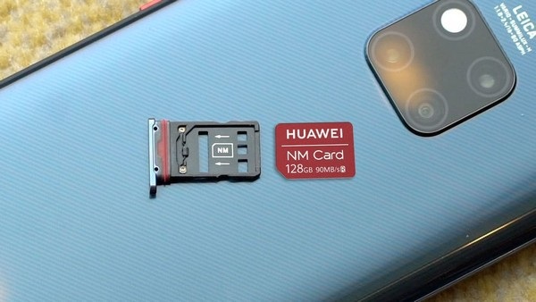 Hiện tại thẻ nhớ Nano chỉ có Huawei phát triển và sản xuất