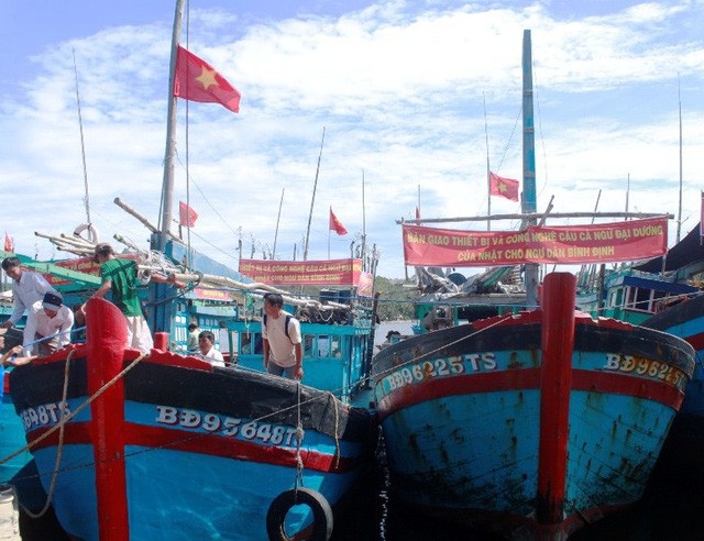 Tháo gỡ “thẻ vàng” của EC đối với thủy sản Việt Nam: Bình Định “gắng hết sức”! - 3 Hiện nay, các tàu cá vẫn mắc lỗi chưa báo trước 1 giờ khi cập cảng theo quy định của EU.