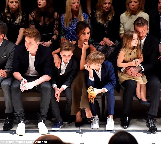 
Gia đình David Beckham và Victoria Beckham
