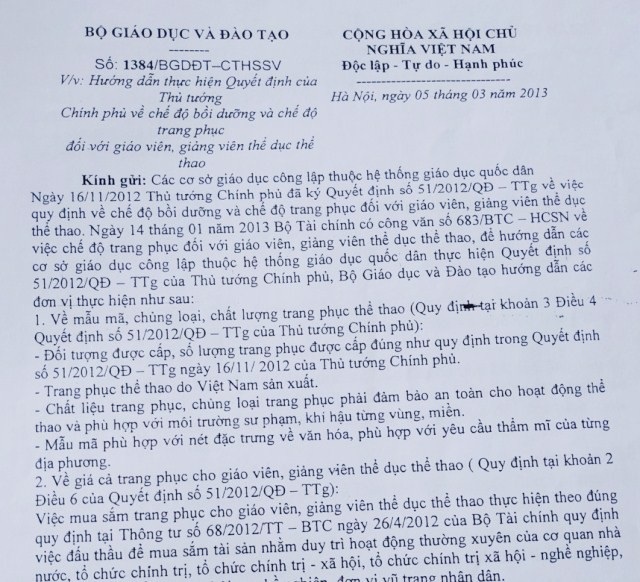 Bạc Liêu: Yêu cầu Phòng Giáo dục báo cáo vụ hiệu trưởng bị “tố” làm trái quy định nhà nước - 2 Bạc Liêu: Yêu cầu Phòng Giáo dục báo cáo vụ hiệu trưởng bị “tố” làm trái quy định nhà nước - 2