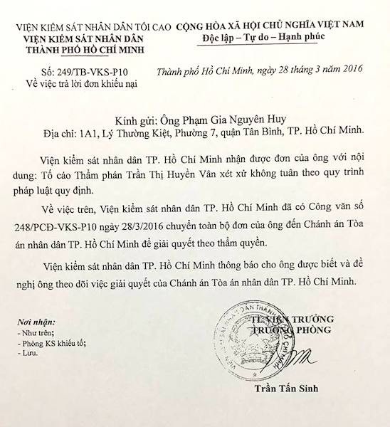Quyết định đình chỉ xét xử phúc thẩm vụ án kinh doanh thương mại của TAND TPHCM là bất thường - Ảnh 2. Quyết định đình chỉ xét xử phúc thẩm vụ án kinh doanh thương mại của TAND TPHCM là bất thường - Ảnh 2.