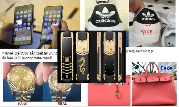 Nhiều hàng nhái giống hàng thật đến nỗi cơ quan chức năng cũng ngại đem đi giám định, vì nếu sai họ phải chịu trách nhiệm