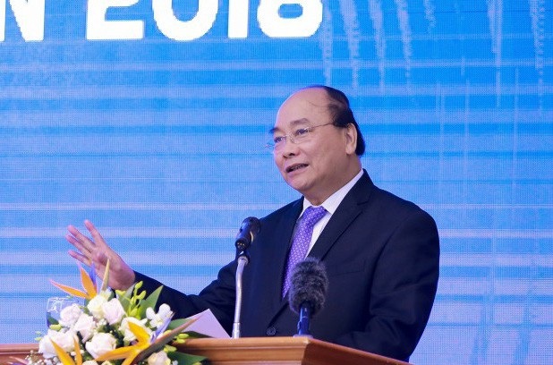 Thủ tướng: WEF ASEAN 2018 thành công tốt đẹp trên mọi phương diện - 1 Thủ tướng Nguyễn Xuân Phúc tại Hội nghị tổng kết WEF ASEAN 2018
