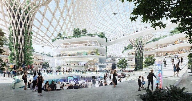 Dự án Trung tâm thương mại Westfield trong tương lai: Điểm đến năm 2028. Photo: UNIFORM.NET