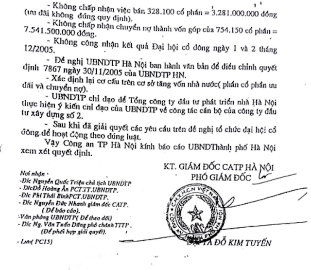 Vụ cổ phần hoá tai tiếng tại HACINCO: Ngóng đợi kết luận từ Thanh tra Chính phủ! - Ảnh 5. Vụ cổ phần hoá tai tiếng tại HACINCO: Ngóng đợi kết luận từ Thanh tra Chính phủ! - Ảnh 5.
