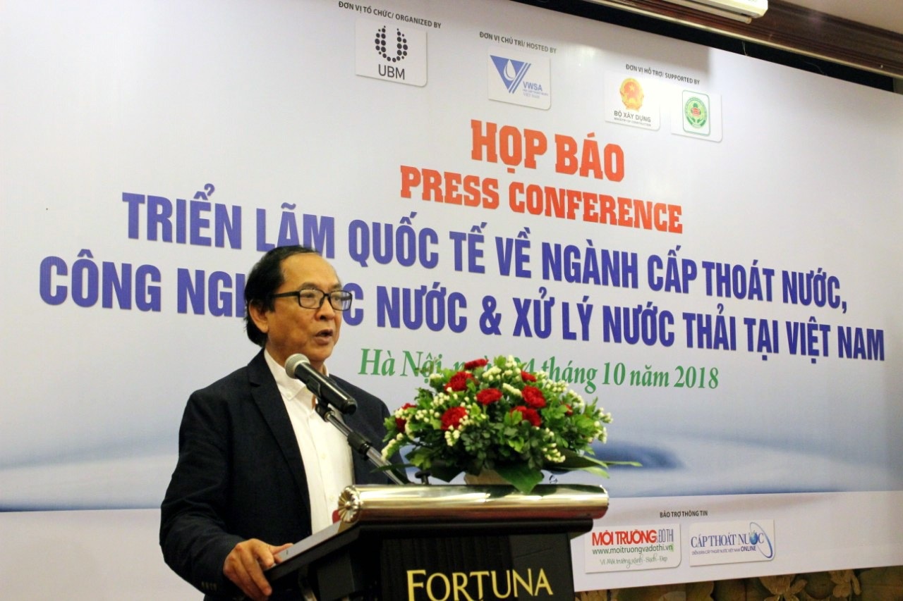 Tổ chức triển lãm quốc tế về ngành cấp thoát nước - Ảnh 1.