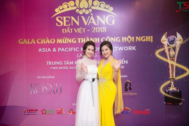 Cặp đôi nữ doanh nhân vàng của MLi Việt Nam xinh đẹp dự sự kiện - 1 Hai nữ doanh nhân khoe sắc tại thảm đỏ của chương trình