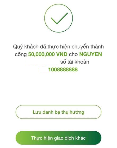 Đại gia thời nay chơi cả tài khoản ngân hàng số đẹp giá vài chục triệu đồng - 3 Số tài khoản có 7 số 8