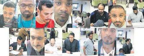 Đằng sau cái chết của nhà báo Ả Rập Saudi: Biệt đội sát thủ "Mãnh hổ" - 1
15 thành viên thuộc đội sát thủ ra tay giết hại nhà báo Jamal Khashoggi đã bị bắt giữ Ảnh: SABAH