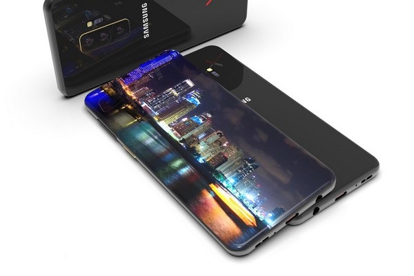 Galaxy S10 sẽ sở hữu thiết kế hoàn toàn không viền màn hình, camera được giấu bên dưới màn hình? (Ảnh ý tưởng Galaxy S10)