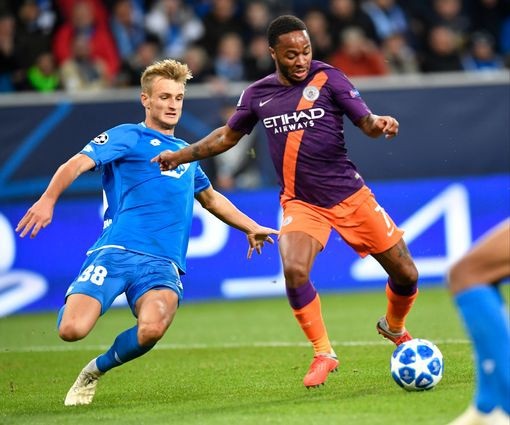 Hoffenheim 1-2 Man City: Thất bại đáng tiếc - 7
Sterling (phải) chơi năng nổ ở hiệp thi đấu đầu tiên