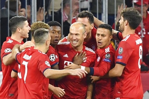 
Bayern Munich đã mở tỷ số từ rất sớm...
