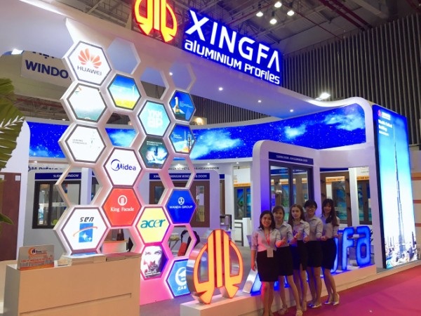 Aseanwindow và Xingfa hút khách tham quan tại Vietbuild - 1 Aseanwindow và Xingfa hút khách tham quan tại Vietbuild - 1