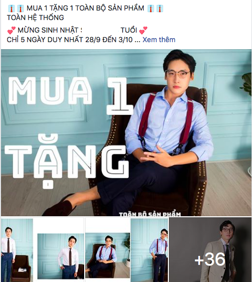 Những "mánh lới" bán hàng sale của các shop thời trang - 2 Mua 1 tặng 1 bằng hoặc thấp hơn giá sản phẩm đã mua