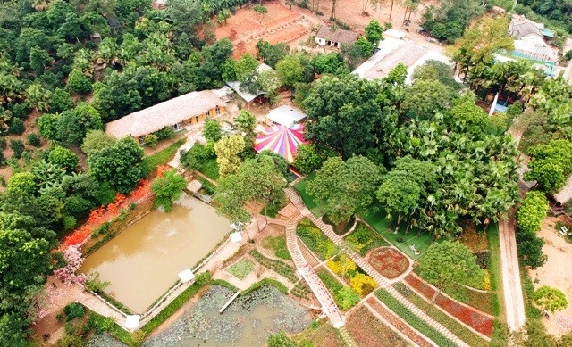 Chỉ đạo tháo dỡ khu sinh thái trái phép trong Khu di tích Đền Hùng - Ảnh 1. Chỉ đạo tháo dỡ khu sinh thái trái phép trong Khu di tích Đền Hùng - Ảnh 1.