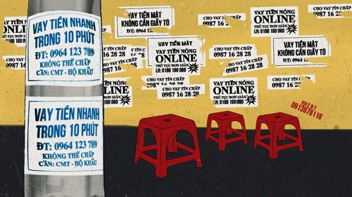 Vay online lãi 700%/năm: Gài khách hàng “chui đầu vào thòng lọng” - 2
Rao vặt dịch vụ vay tiền ngày càng phổ biến. Ảnh: I.T