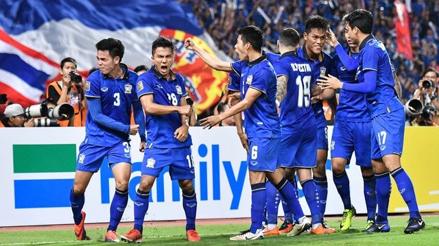 Thái Lan triệu tập đội hình “lạ” với nhiều cầu thủ nhập tịch - 1
Thái Lan gạch tên nhiều trụ cột chuẩn bị cho hai trận giao hữu với Hong Kong và Trinidad &Tobago