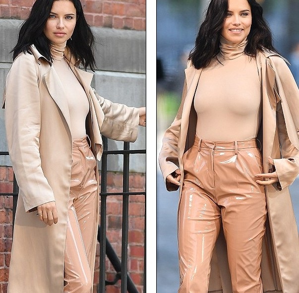 Adriana Lima gợi cảm trên phố - 4
Adriana Lima trẻ trung đáng kinh ngạc ở tuổi 37