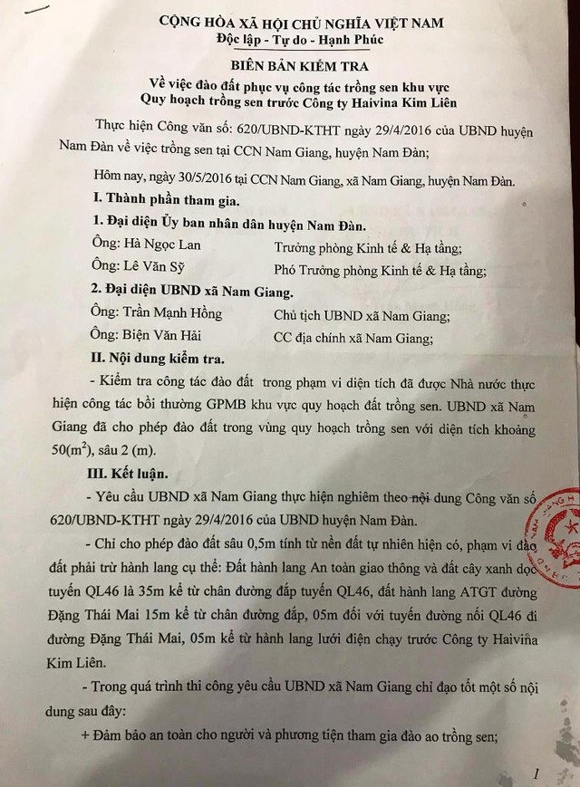 Vụ xin cải tạo hồ trồng sen, đào hết đất bán: Kỷ luật hàng loạt cán bộ để xảy ra sai phạm - Ảnh 3. Vụ xin cải tạo hồ trồng sen, đào hết đất bán: Kỷ luật hàng loạt cán bộ để xảy ra sai phạm - Ảnh 3.