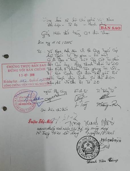 Đòi quyền sử dụng đất, người dân khởi kiện UBND TP Cao Bằng ra toà - Ảnh 3. Đòi quyền sử dụng đất, người dân khởi kiện UBND TP Cao Bằng ra toà - Ảnh 3.